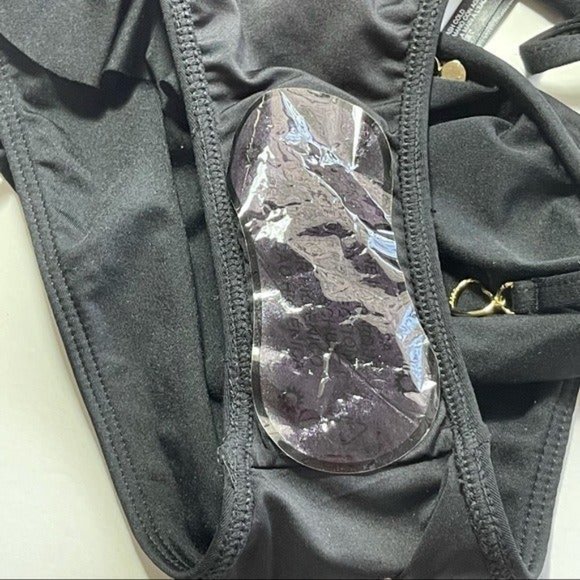 Pink / Bebe 2 Pieces Black Swimsuit XS - Picture 10 of 12